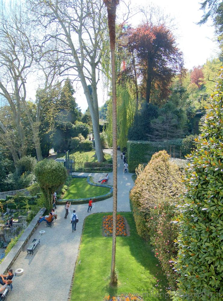 Tremezzo (Como) - Parco di Villa Carlotta da un balcone della villa